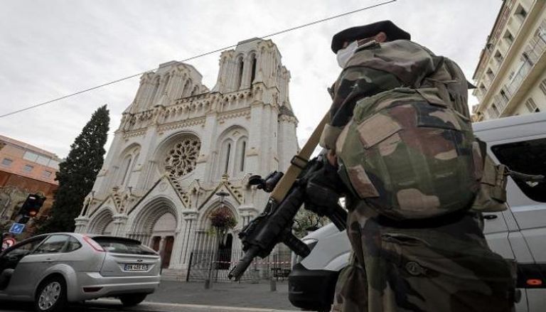 موقع هجوم كنيسة في مدينة نيس