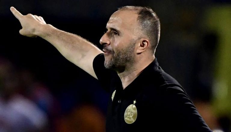 جمال بلماضي مدرب منتخب الجزائر