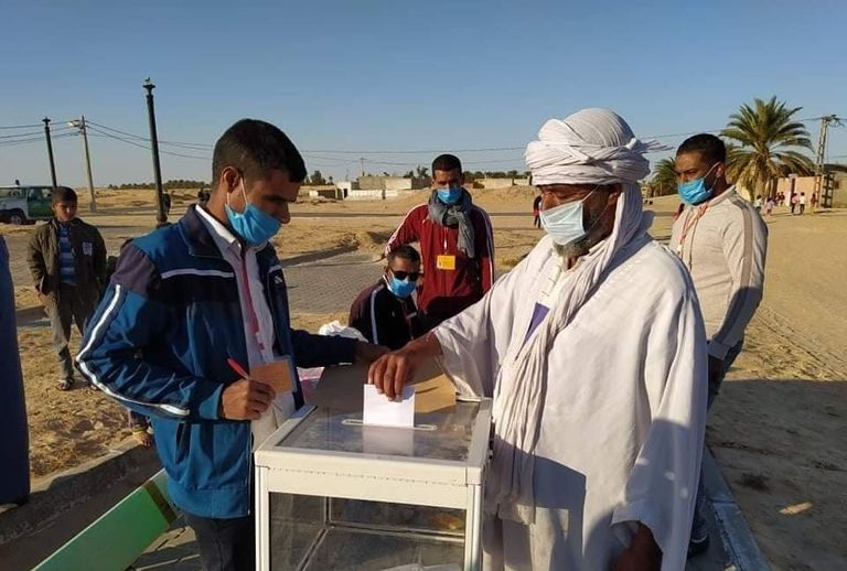 تصويت البدو الرحل جنوب الجزائر تصويت الجزائريين بالخارج في استفتاء تعديل الدستور