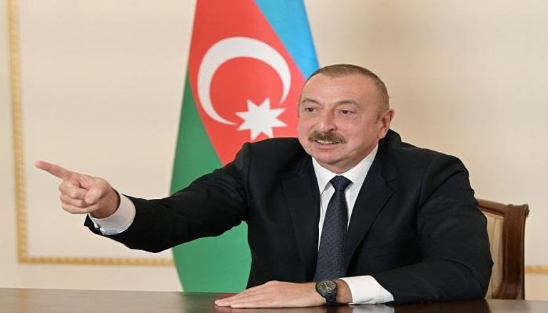 الرئيس الأذري إلهام علييف يلقي خطابا للأمة في باكو