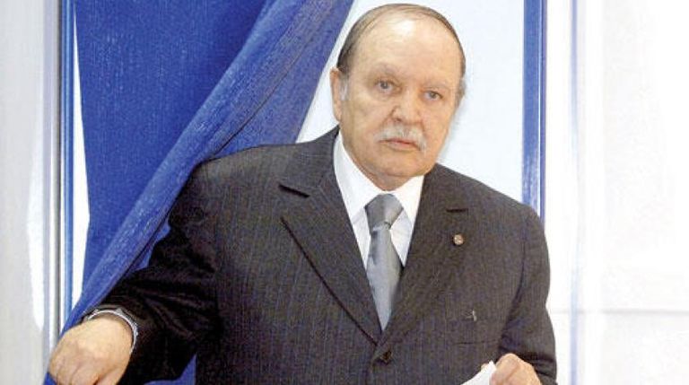 الرئيس الجزائري السابق عبد العزيز بوتفليقة