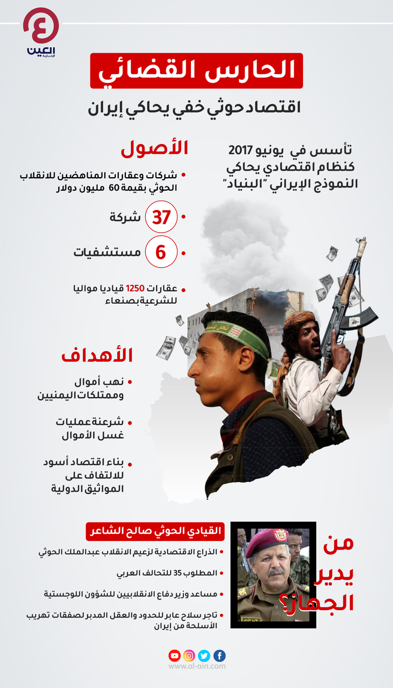 صالح الشاعر.. أداة الحوثي لنهب اليمنيين