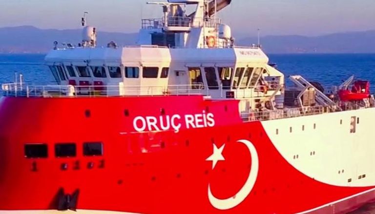 سفينة التنقيب التركية أوروتش ريس - رويترز