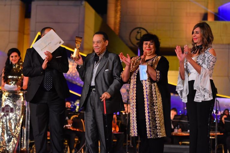 جانب من حفل افتتاح مهرجان الموسيقى العربية