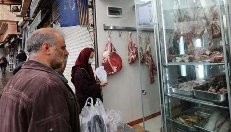 متجر لبيع اللحوم في إيران - أرشيفية