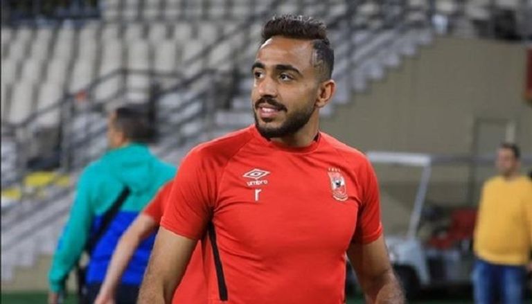 محمود عبدالمنعم "كهربا" لاعب الأهلي المصري