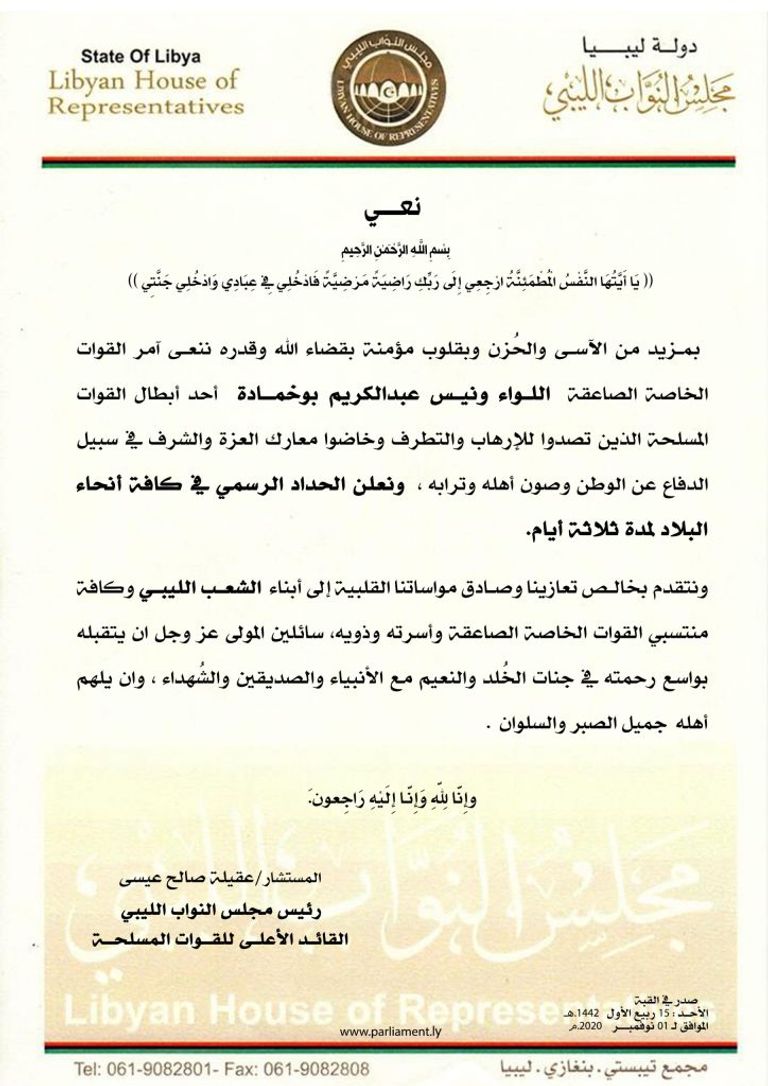 اللواء ونيس بو خمادة 