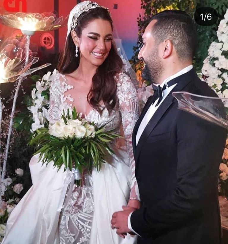 درة وزوجها هاني سعد