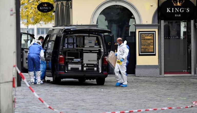 موقع الحادث في فيينا -رويترز