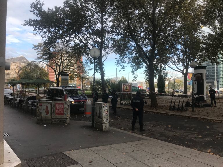 شوارع فيينا شبه خالية