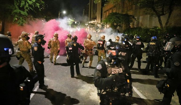 أعمال عنف سابقة في بورتلاند - أرشيفية