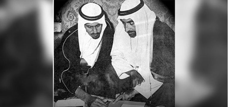 الأب المؤسس الراحل الشيخ زايد بن سلطان آل نهيان علم دولة الإمارات