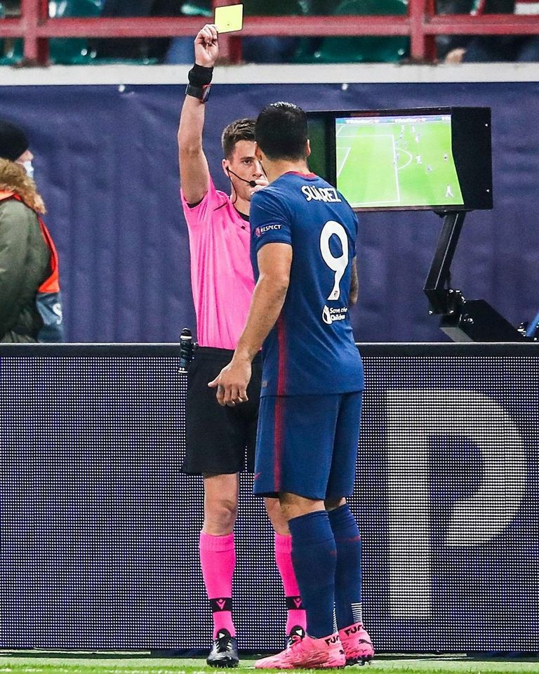 لويس سواريز مهاجم أتلتيكو مدريد