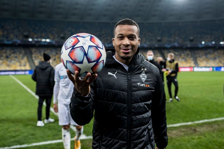 الحسن بليا مهاجم بروسيا مونشنجلادباخ الألماني من فوز ليفربول على أتالانتا