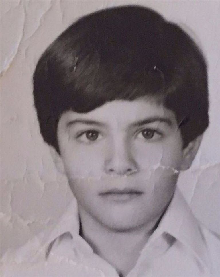 Tim El Hassan during his youth
