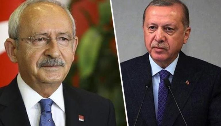 الرئيس التركي وزعيم المعارضة في البلاد