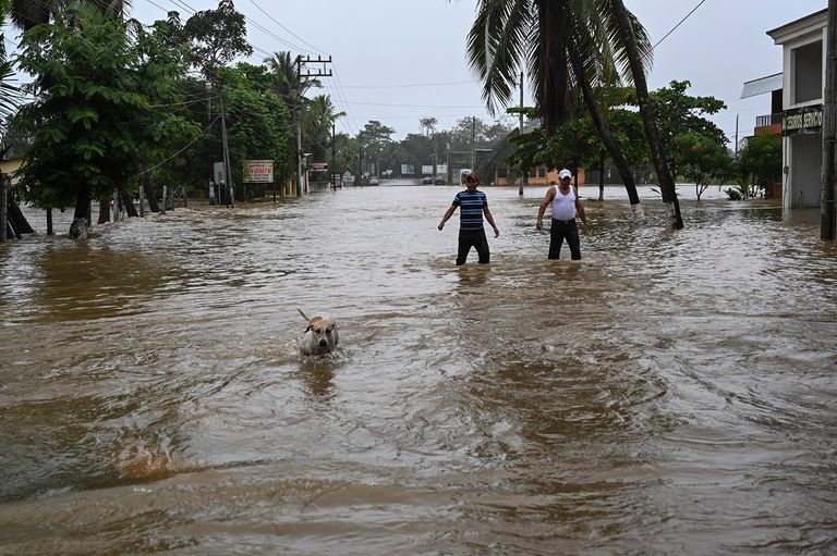 الأمطار التي أحدثها إعصار "إيتا" تغرق مناطق شاسعة في جواتيمالا