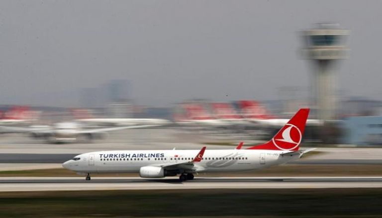 طائرة تابعة للخطوط الجوية التركية
