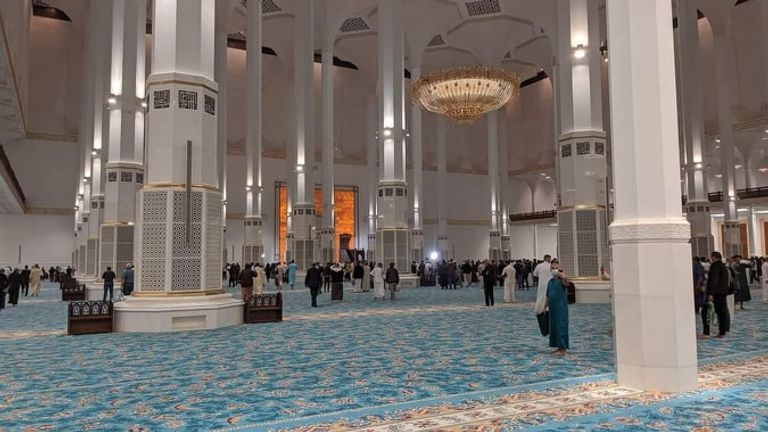 مسجد الجزائر الأعظم أول صلاة جمعة بمسجد الجزائر الأعظم