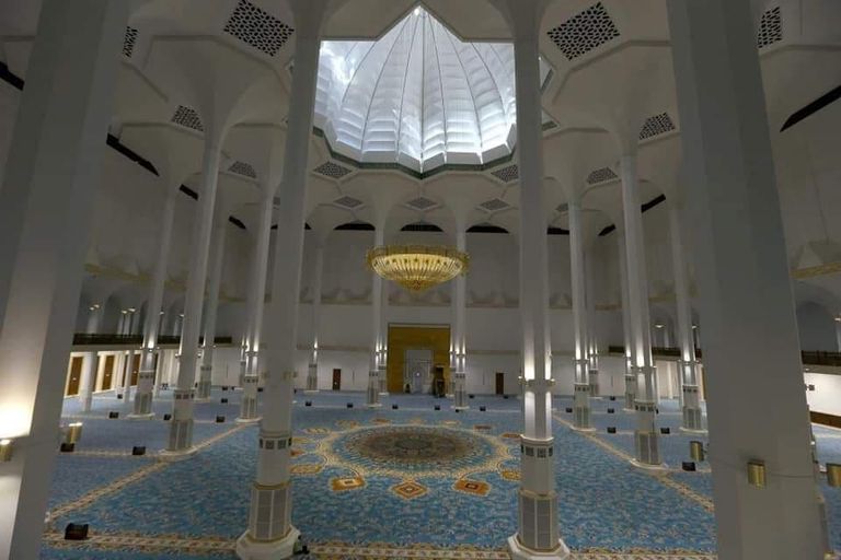 مسجد الجزائر الأعظم أول صلاة جمعة بمسجد الجزائر الأعظم
