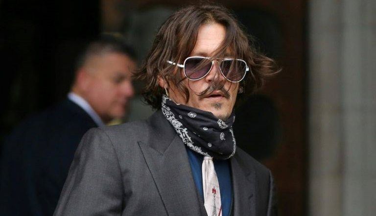 الممثل الأمريكي جوني ديب