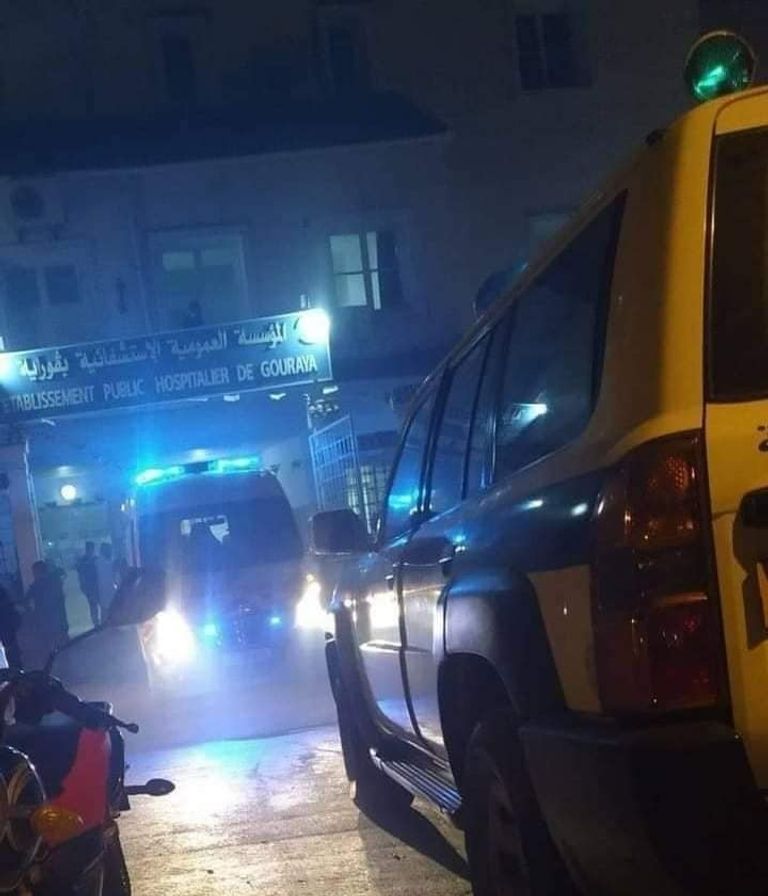 حالة طوارئ بمستشفى قوراية في ولاية تيبازة بعد الحرائق استمرار جهود الدفاع المدني لإطفاء حرائق الغابات الضخمة بالجزائر