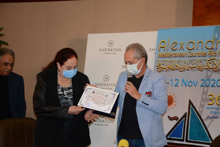 ندوة فريد شوقي في مهرجان الإسكندرية