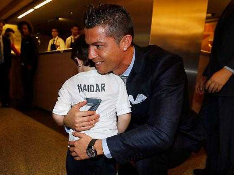 رونالدو وحيدر كريستيانو رونالدو