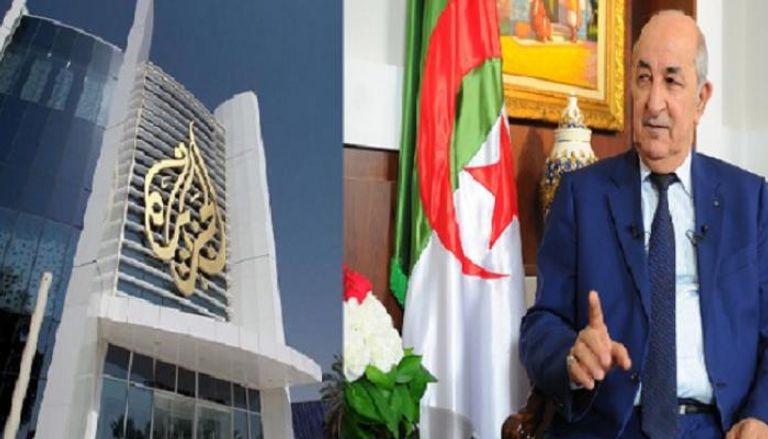 الرئاسة الجزائرية تفضح أكاذيب الجزيرة حول وضع تبون الصحي