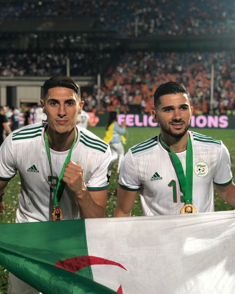 مهدي تاهرات أسهم في تتويج الجزائر بكأس أمم أفريقيا 2019