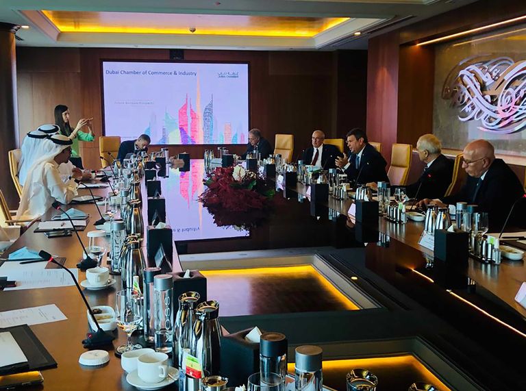 بعثة تجارية إسرائيلية تزور غرفة دبي لدعم الروابط الاقتصادية