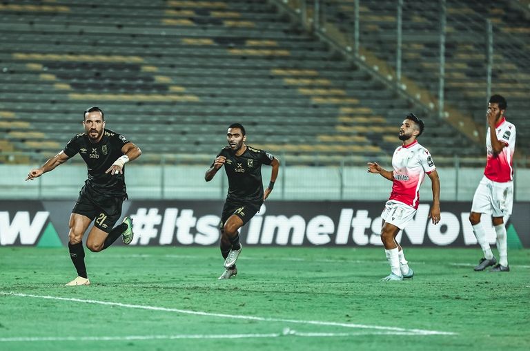 من مواجهة الوداد والأهلي في ذهاب نصف نهائي دوري أبطال أفريقيا من مواجهة الزمالك والرجاء التي تأجلت عدة مرات بسبب كورونا