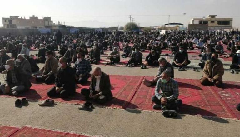 احتجاجات المزارعين في أصفهان