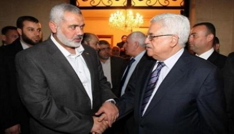 الرئيس الفلسطيني ورئيس المكتب السياسي لحركة حماس - أرشيفية
