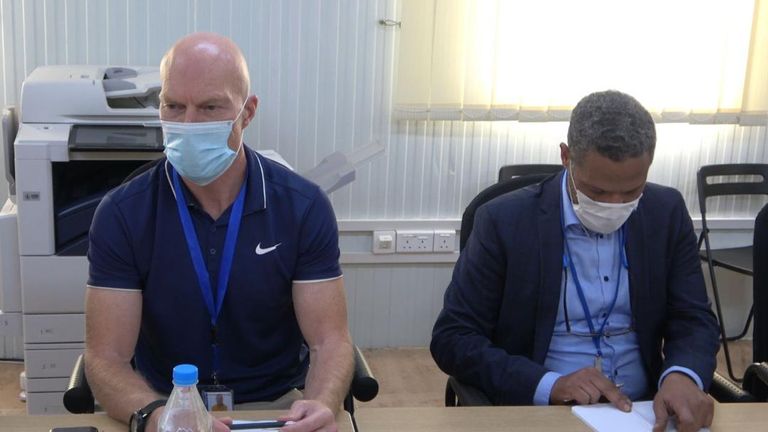  بعثة أممية تلتقي الجانب الحكومي في اتقاق الحديدة