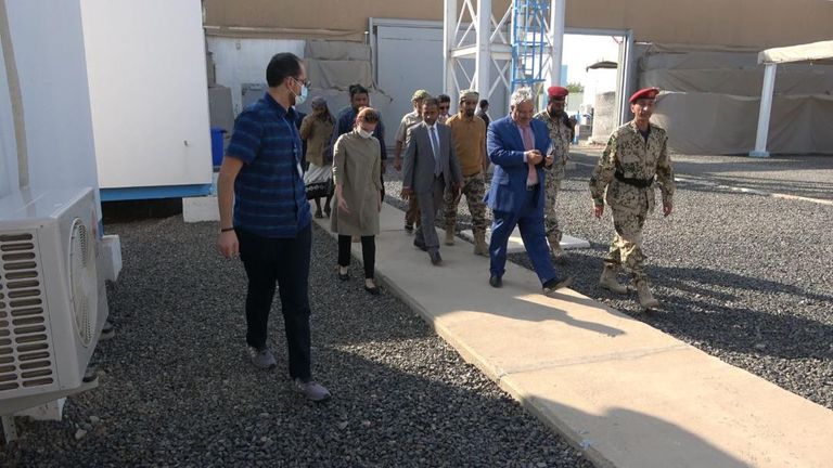  بعثة أممية تلتقي الجانب الحكومي في اتقاق الحديدة