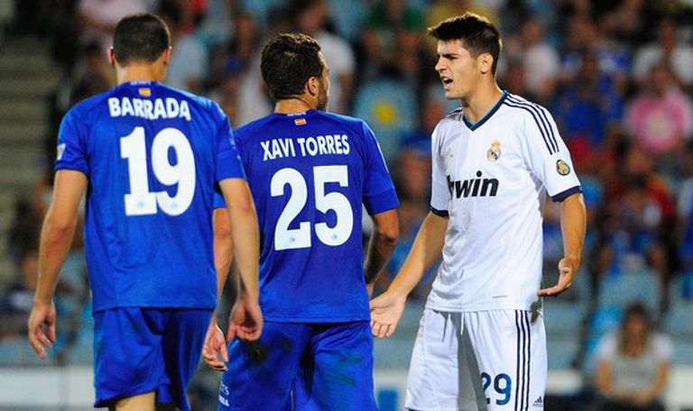 موراتا مع الريال ضد خيتافي