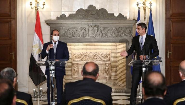 السيسي وميتسوتاكيس