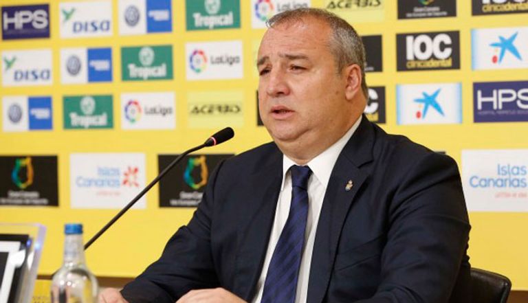 ميجيل أنخيل راميريز، رئيس لاس بالماس