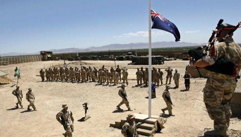 معسكر لقوات أسترالية في أفغانستان- رويترز