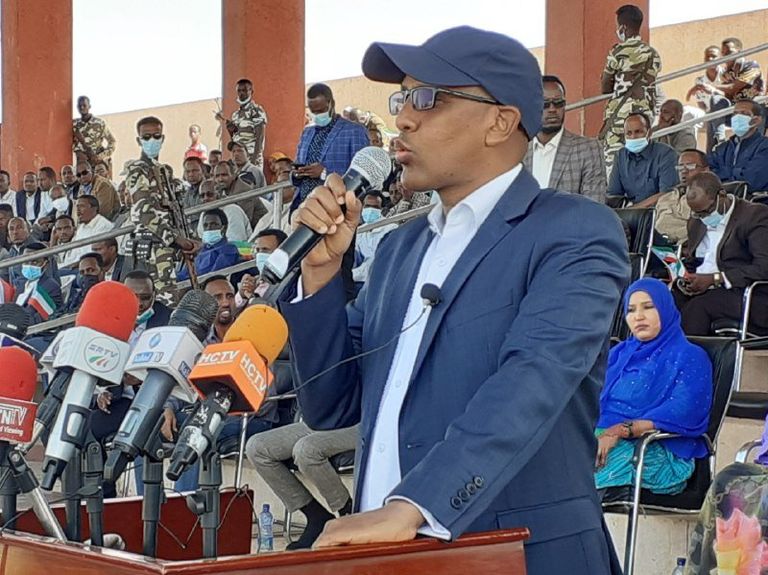 جانب من مسيرات الدعم للجيش الإثيوبي