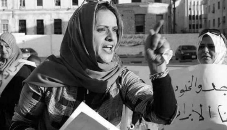 الناشطة الحقوقية المغدورة حنان البرعصي 