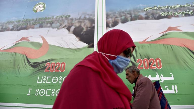 تصويت الجزائريين في استفتاء الدستور - أرشيفية