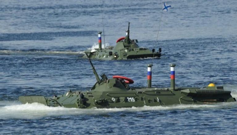 قطع بحرية روسية- أرشيفية