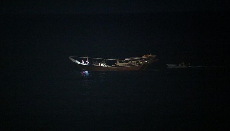 شحنات أسلحة إيرانية مهربة لمليشيا الحوثي تم ضبطها - أرشيفية