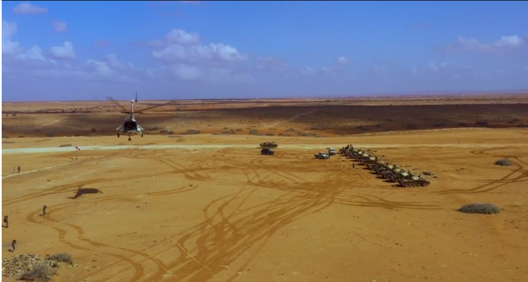 مناورة للجيش الوطني الليبي