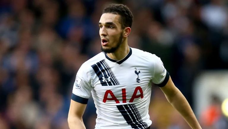 نبيل بن طالب بقميص توتنهام نبيل بن طالب لاعب شالكه الألماني