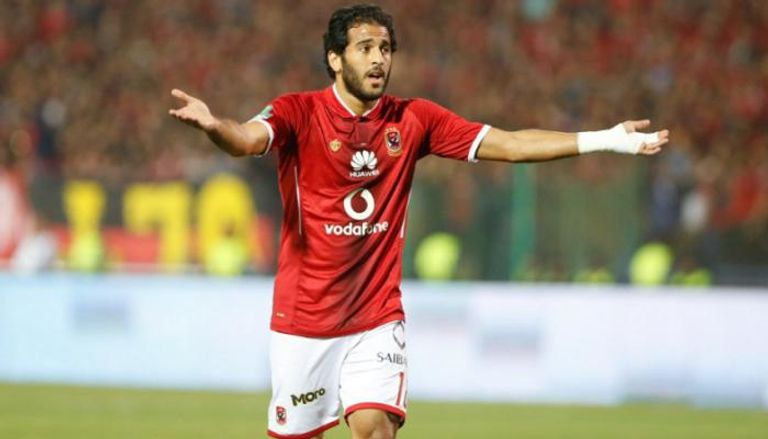 مروان محسن لاعب النادي الأهلي المصري