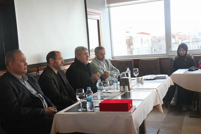 لقاء الإخواني مقري مع قياديين من حزب العدالة والتنمية التركي في 2018 باسطنبول