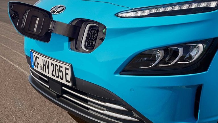 السيارة Kona الكهربائية